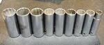 Proto Tools Mixed Lot 46 Pc SET-1/2",3/8",1/4" Sockets, Breaker Bar, Tap Holder. Fixed Price $189.99.