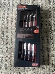 Icon Professional Large Sae Combination Wrench Set WCS-4. Fixed Price $130.00.