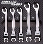 Mueller Kueps 457705 Metric Line Wrench Kit With Flex Joint. Fixed Price $116.97.