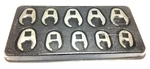 New Snap-on 3/8" Drive Thru 19 Mm 6PT Flare Nut Crowfoot Set 210FHRMA Unused. Fixed Price $289.99.