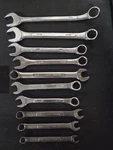 Craftsman Powermaster Sae Box End Wrench Set 10PC 7/8 To 3/8. Fixed Price $12.95.