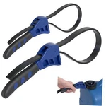 2-PACK Adjustable Rubber Strap Wrench Set 25.20" & 20.48" Heavy-duty Blue. Fixed Price $17.07.