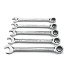 Gearwrench Pc Ratcheting Combination Set Sae 93005. Fixed Price $25.00.