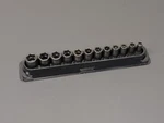 Snap-on Tools 212IMFMSYA Pc 3/8" Metric Semi-deep 6 Point Impact Socket Set. Fixed Price $199.95.