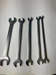 Vintage Craftsman Tappet Thin Open End Wrench Sae V44470 44471 44472 44473 44474. Fixed Price $40.00.
