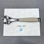 Snap-on Tools Spain New Grey 12" Flank Drive Plus Adjustable Wrench FADH12BDT. Fixed Price $249.95.