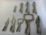 Mac Tools 9 Pc Vice Grip Locking Pliers Set. Fixed Price $225.00.