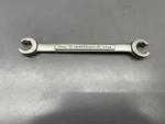 (d) Vintage Craftsman -vv- 44177 Metric Flare Nut Line Wrench 13MM 14MM Vgc Usa. Fixed Price $19.99.