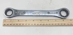 Snap On Tools R2426A Double Box End Ratcheting Wrench 3/4 & 13/16 - 12 Point. Fixed Price $22.99.