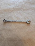 Mac Tools 3/8" 12PT Sae Chrome Combination Wrench Usa Ugly CL12. Fixed Price $11.00.