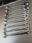 Nos Sears Craftsman No. 9 4306 "super-tuff" 8 Piece Open End Ignition Wrench Set. Fixed Price $19.95.