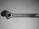 Vintage Adjustable Wrench Powr-kraft 84-4701-12 Usa 12". Fixed Price $24.85.