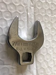 Craftsman 7/8 Crowfoot Wrench 3/8" Drive 43628 Usa. Fixed Price $14.00.