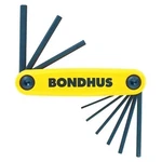 Bondhus 12591 Hex Key Set 0.050"-3/16" Steel Fold-up Tips Gorillagrip. Fixed Price $19.99.