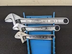 #BL847 Snap-on 3PC Vintage Adjustable Wrench Set AD6 AD8 AD12 Usa. Fixed Price $269.95.