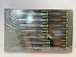New Snap On XDSGM607K1G Green 7PC 12PT Metric Flank Soft Grip Box Wrench Set. Fixed Price $348.64.