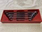 Snap On 5PC 12 Point Sae Flank Drive 10 Degree Offset Box Wrench XB605A. Fixed Price $199.99.