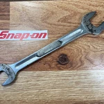 Snap-on VS2224 11/16 Open End Combination Wrench Ultrasonic Cleaned. Fixed Price $12.95.