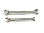 K-d Tools 2-PC. Flare Nut Line Wrench Lot, 3/8 X 7/16 & 1/2 9/16. Fixed Price $8.99.