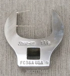 Snap On Crowfoot Wrench 3/8" Drive 1-1/8" Open End FC36A Usa Made. Fixed Price $24.50.
