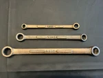 Berylco Bronze Box End Wrench Set W993 W991 W990 Non-sparking Usa (3). Fixed Price $49.99.