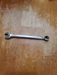 Snap 3/8" Sae Chrome Angle Head 6PT Short Combination Wrench OXA-120. Fixed Price $12.00.