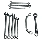 Challenger By Proto Usa 8 Pc +2 Sae Combination Wrench Standard +mm Tool Lot. Fixed Price $45.00.