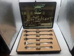 Rare Vtg Snap-on Tools 75TH Anniversary Commemorative Wrench Set Collector Ed. Fixed Price $199.99.