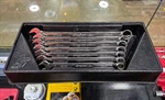 Snap-on 7PC Oexm Combination Wrench Set Metric 10-15,17MM W/tray Chrome. Fixed Price $149.00.