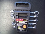 Ampro Metric Geared Ratcheting Wrench 5PC Set New. Fixed Price $26.99.