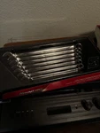 Snap-on 7-PIECE Metric Combination Wrench Set. Fixed Price $150.00.