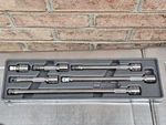 Snap 206AFXWP 3/8" Drive Piece Knurled Wobble Plus Extension Set Usa. Fixed Price $160.00.