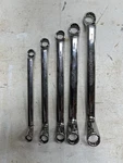 Matco Metric Offset Double Boxed End Wrenches. Fixed Price $150.00.