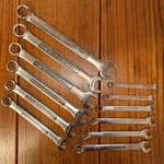 Vtg Craftsman Usa Metric Wrench Set 7MM-19MM V-inverted -v Va 12PC. Fixed Price $96.87.