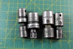 Snap On & Mac Tools 1/2" Drive Impact Swivel 6PT. Sockets. Fixed Price $49.95.