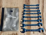 Vintage Sears Craftsman Metric Ignition Pc Open End Wrench Set 4308 Usa Euc. Fixed Price $26.99.