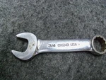 Snap-on P/n: OX124B, 3/4" Point Combination Wrench. Fixed Price $29.99.