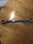 Vintage Sears Craftsman 1/8 Fully Polished Combinationwrench 45954 Nos. Fixed Price $50.00.
