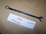 Mac Tools Usa M14CHL 14MM 12 Point Combination Wrench. Fixed Price $14.00.