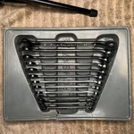 Excellent Blue-point BLPCWSM712B 12-PT Metric Combination Wrench Set (8 19 Mm). Fixed Price $200.00.