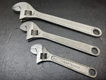 Set Of Craftsman Usa 6" 8" 10" Adjustable Wrench 44602, 44603, 44604. Fixed Price $39.99.
