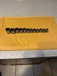 Snap On 212FSMY - 3/8" Drive Pc Metric Shallow 6PT Chrome Socket Set. Fixed Price $129.99.
