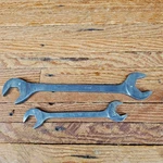 Vintage Cornwell Tools Way Offset Angle Wrenches 1412 11/16" 2422 1". Fixed Price $39.99.