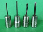 Snap On Pc 1/4" Dr. Sae Hex Driver Bit Socket Set 1/16"-7/64" T6. Fixed Price $45.00.