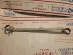 Vintage Usa 1-1/8" 1-1/4" Indestro Duro Chrome Box End Wrench 2058B 1943-45. Fixed Price $19.95.