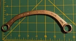 Vtg Armstrong Double Box End 5/8" 9/16" Curved Wrench 27-268 12 Pt. Usa. Fixed Price $14.95.