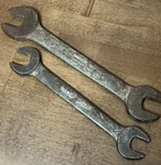 Vintage Williams Superrench Open End Wrenches 1733 And 1735 - Made U.s.a.. Fixed Price $19.99.