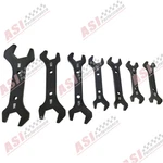 7PCS AN3 AN20 Anodized Aluminum Double Hose Ended Spanner Wrench Set Tool Kit. Fixed Price $59.00.