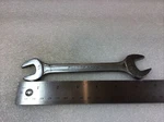 Snap On/blue POINT-SUPREME#S2022 11/16 & 5/8 Sae,double Open End Wrench-usa. Fixed Price $14.99.