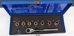 Armstrong Eliminator Ratchet Socket Set 3/8"-3/4" Sae 16-100 Usa. Fixed Price $104.95.